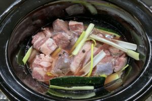 slow cooker bollito inizio