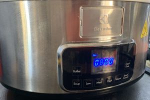 slow cooker electrolux low